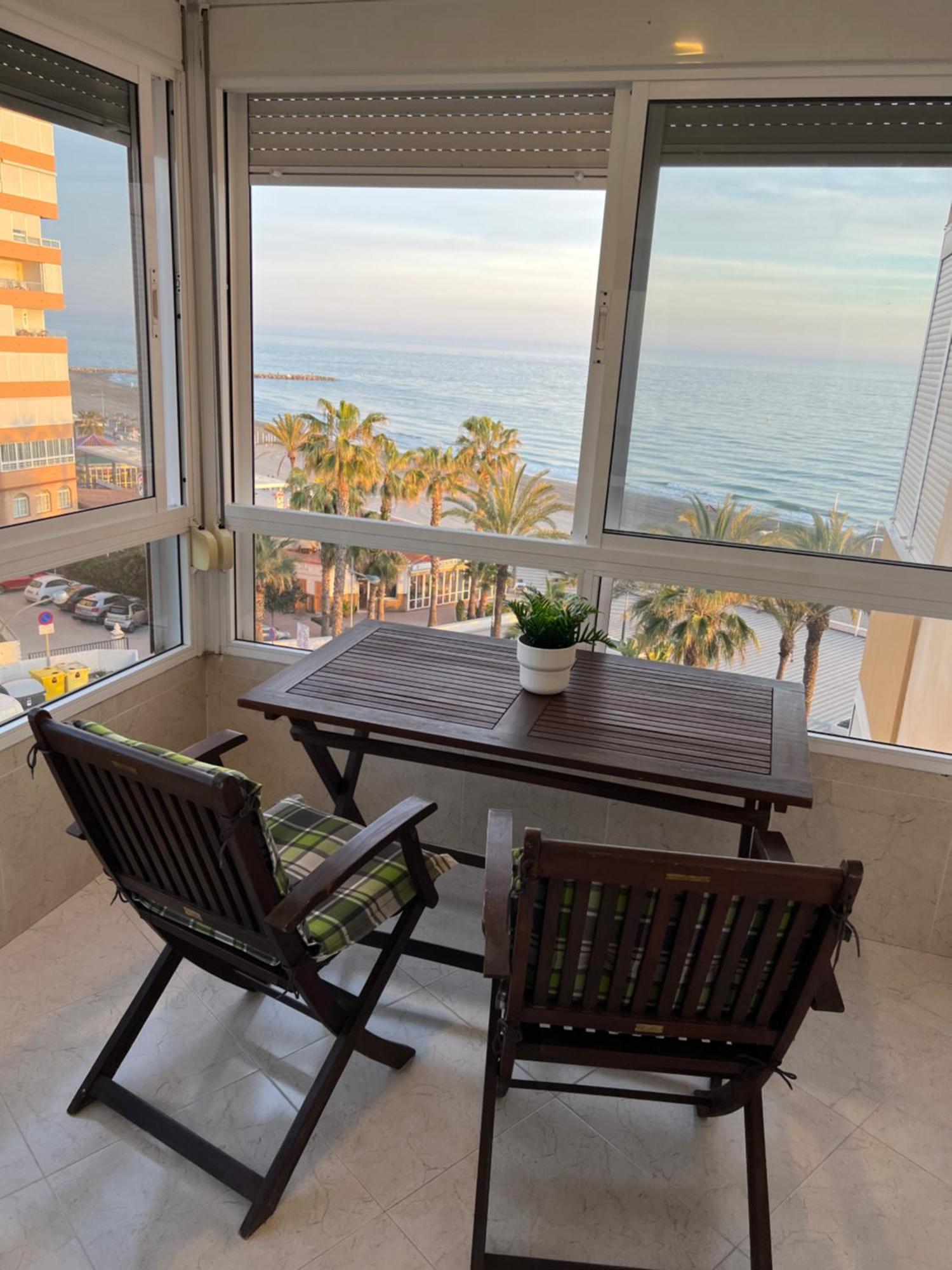 Estudio Mar En Calma, Primera Linea De Playa Con Vistas Al Mar Torrox Zewnętrze zdjęcie