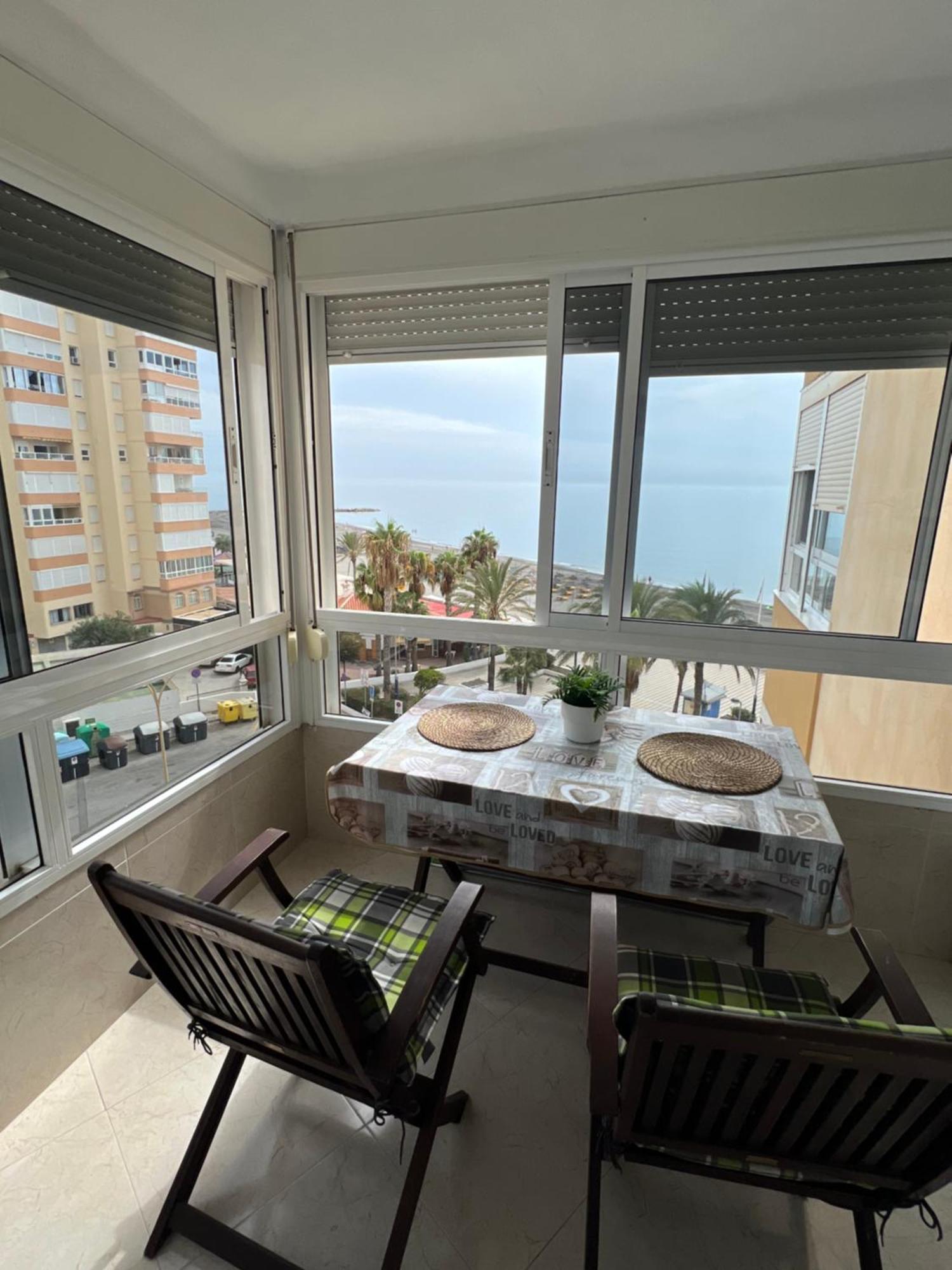 Estudio Mar En Calma, Primera Linea De Playa Con Vistas Al Mar Torrox Zewnętrze zdjęcie